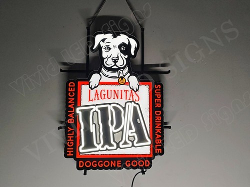 Lagunitas ipa beer dog - lagunitas,